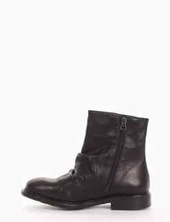 stivaletto tacco 2 cm nero