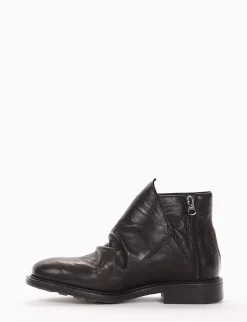 stivaletto tacco 2 cm nero