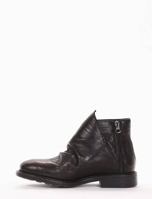 stivaletto tacco 2 cm nero
