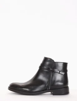 Stivaletto tacco 2 cm nero