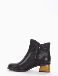 stivaletto tacco 4 cm nero
