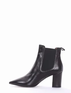 stivaletto tacco 7 cm nero