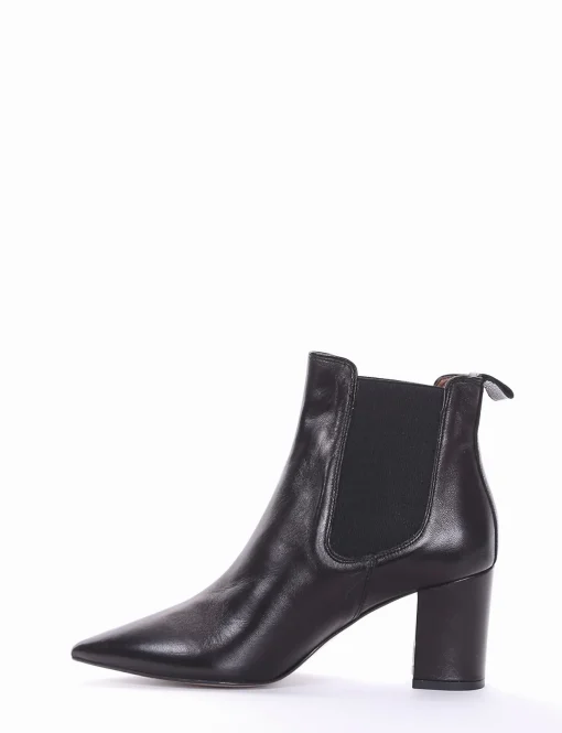 stivaletto tacco 7 cm nero