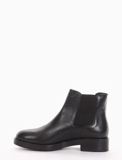 stivaletto tacco 2 cm nero