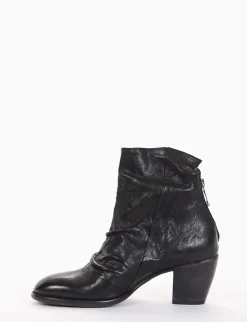 stivaletto tacco 6 cm nero
