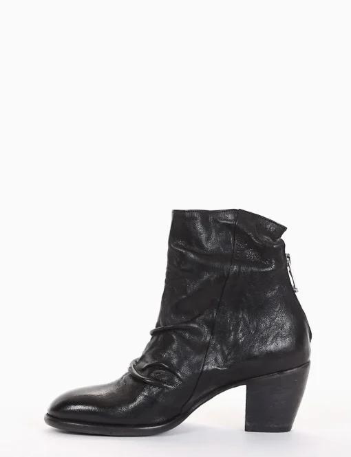 stivaletto tacco 6 cm nero