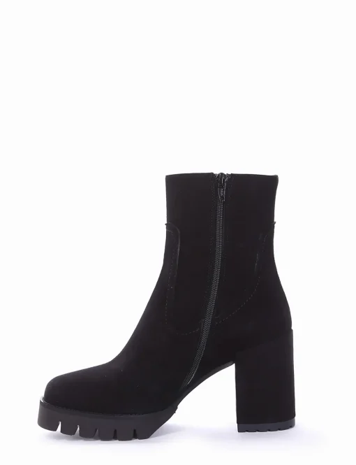 stivaletto tacco 7 cm nero