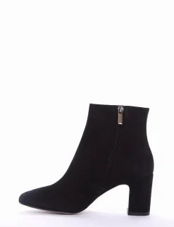 stivaletto tacco 5 cm nero