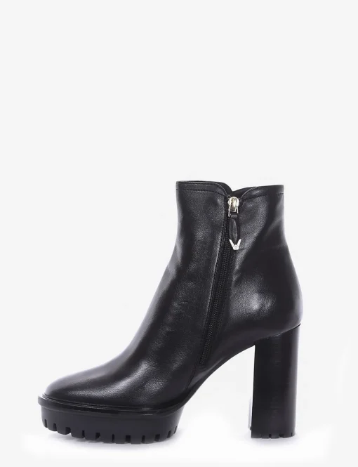 stivaletto tacco 10 cm nero