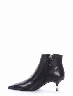 stivaletto tacco 6 cm nero