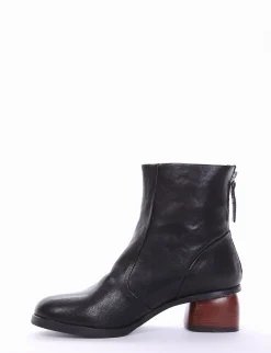 stivaletto tacco 5 cm nero