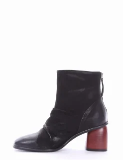 stivaletto tacco 5 cm nero