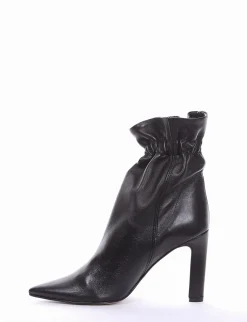 stivaletto tacco 10 cm nero