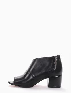 stivaletto tacco 5 cm nero