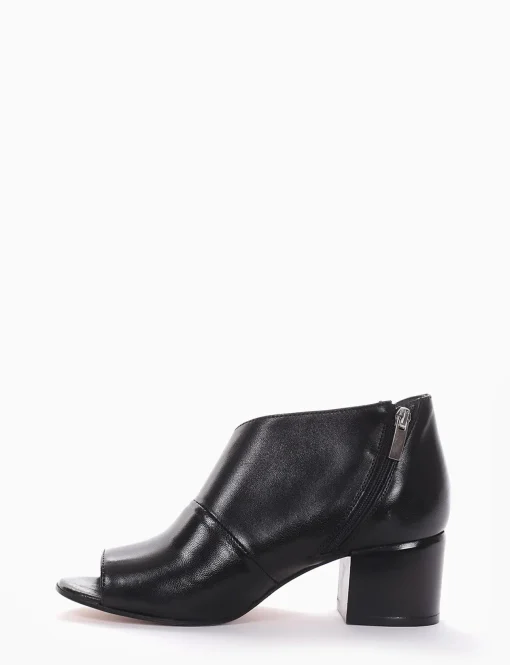 stivaletto tacco 5 cm nero