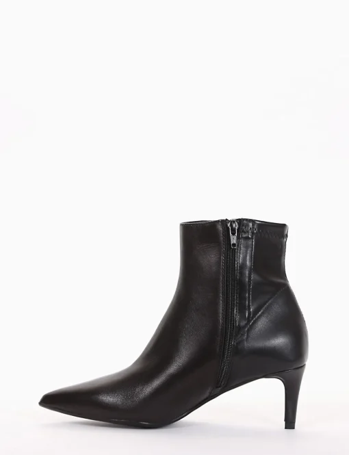 stivaletto tacco 5 cm nero