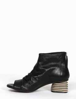 stivaletto tacco 5 cm nero