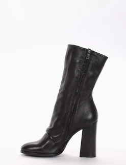 stivaletto tacco 9 cm nero