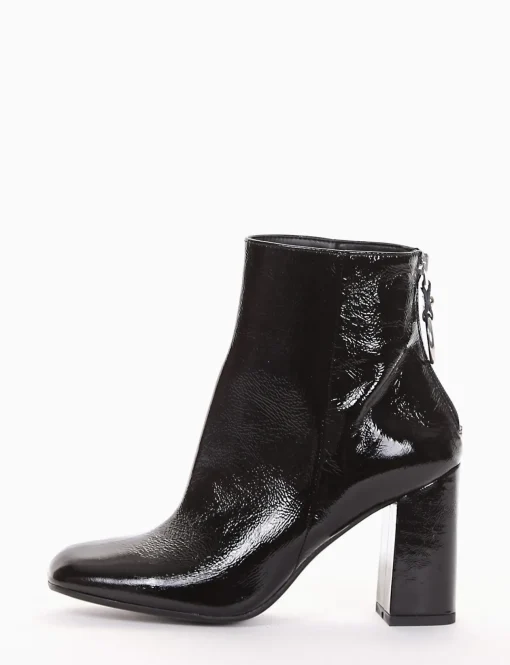 Stivaletto tacco 8 cm nero