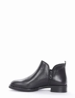 stivaletto tacco 2 cm nero