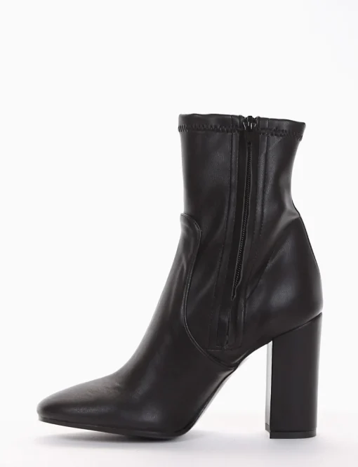 stivaletto tacco 9 cm nero