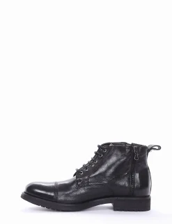 stivaletto tacco 2 cm nero