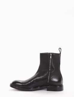 stivaletto tacco 2 cm nero