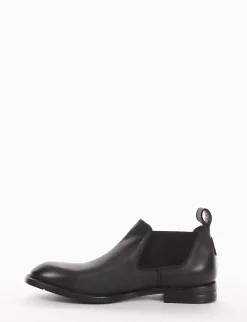 stivaletto tacco 2 cm nero