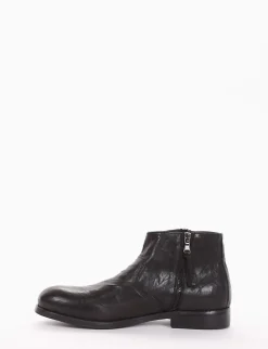 stivaletto tacco 2 cm nero