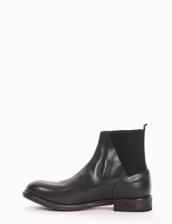 stivaletto tacco 2 cm nero