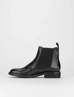 stivaletto tacco 2 cm nero