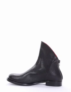stivaletto tacco 2 cm nero