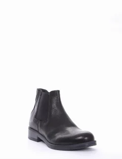 stivaletto tacco 2 cm nero