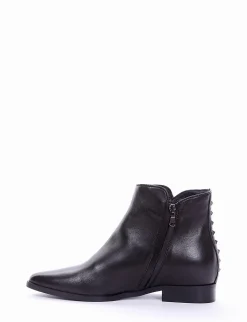 stivaletto tacco 2 cm nero