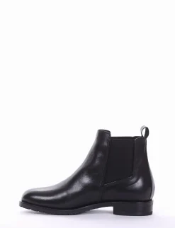 stivaletto tacco 2 cm nero