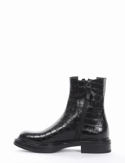 stivaletto tacco 2 cm nero