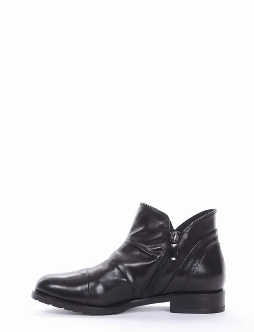 stivaletto tacco 2 cm nero