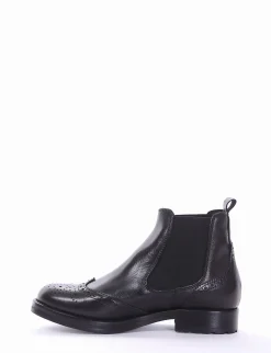 stivaletto tacco 2 cm nero