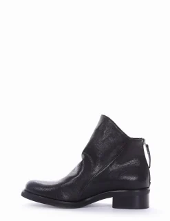 stivaletto tacco 2 cm nero