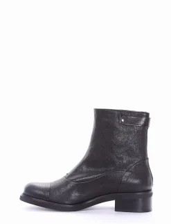 stivaletto tacco 2 cm nero