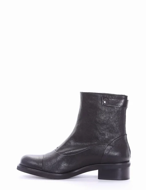 stivaletto tacco 2 cm nero