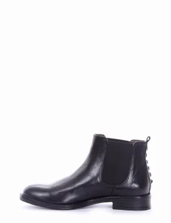 stivaletto tacco 2 cm nero
