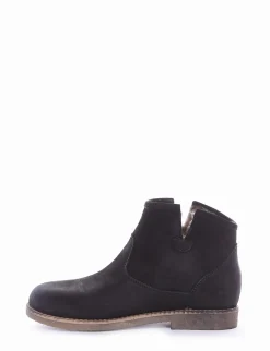 stivaletto tacco 2 cm nero