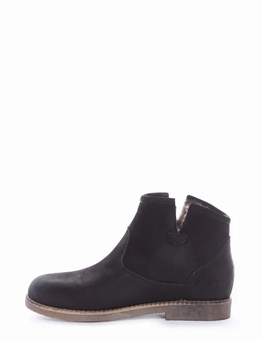 stivaletto tacco 2 cm nero