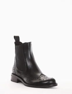 stivaletto tacco 3 cm nero