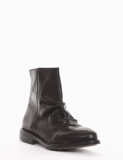 stivaletto tacco 2 cm nero