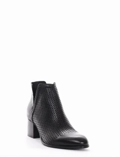 stivaletto tacco 5 cm nero