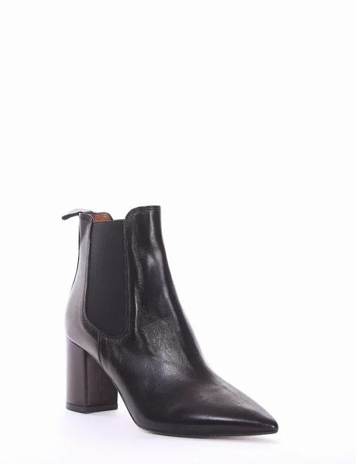 stivaletto tacco 7 cm nero