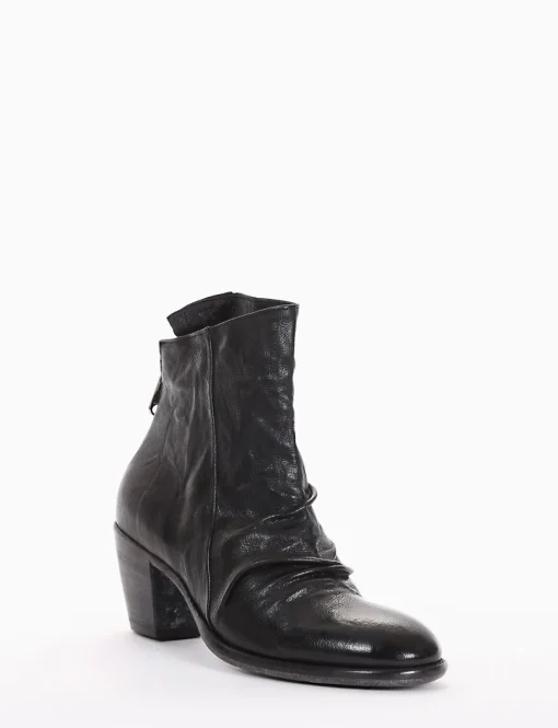 stivaletto tacco 6 cm nero