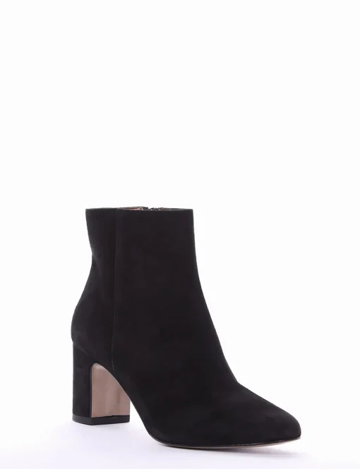 stivaletto tacco 5 cm nero
